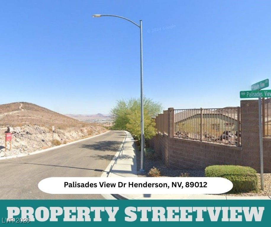 Image 9 of property listing at 0 Palisades View Drive, Henderson, NV 89012