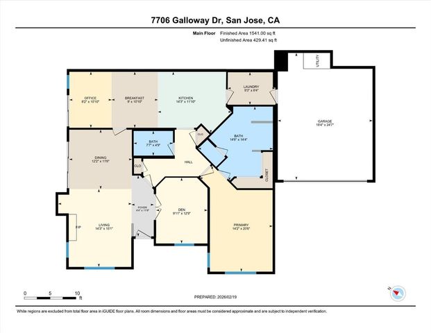 7706 Galloway Drive, San Jose, CA 95135
