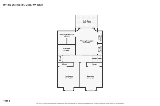 14418 N Chronicle St, Mead, WA 99021