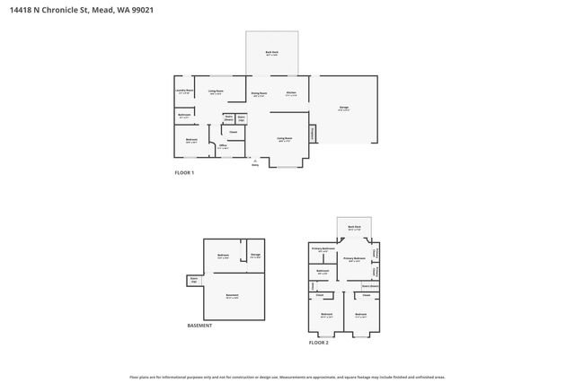 14418 N Chronicle St, Mead, WA 99021