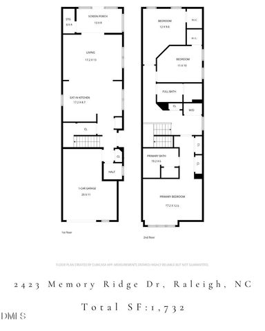 2423 Memory Ridge Drive, Raleigh, NC 27606