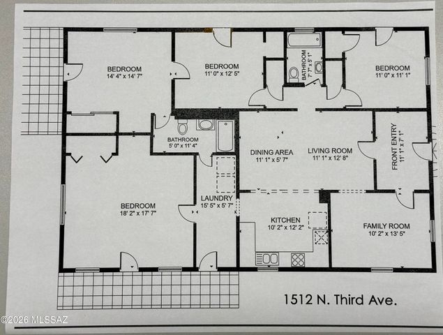 1512 N 3rd Avenue, Tucson, AZ 85705