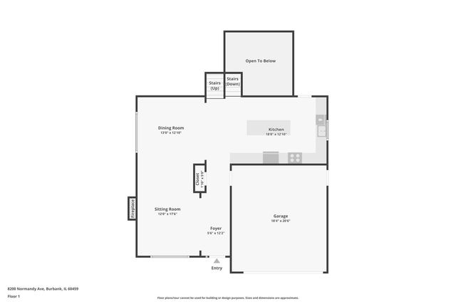 8200 S Normandy Avenue, Burbank, IL 60459