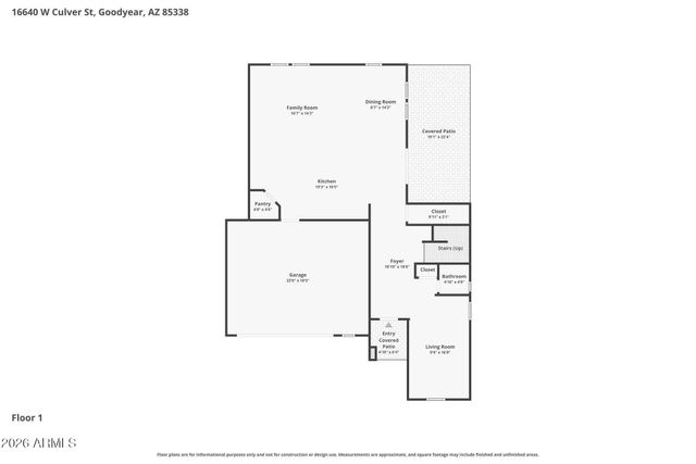 16640 W CULVER Street, Goodyear, AZ 85338