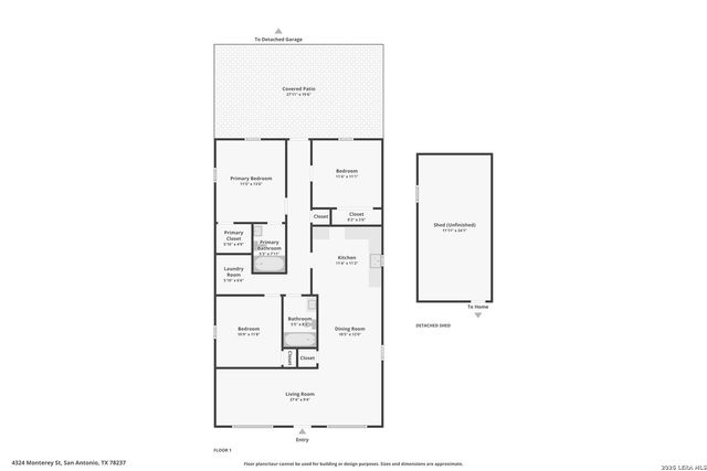 4324 MONTEREY ST, San Antonio, TX 78237