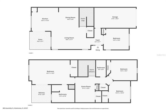 885 ASSEMBLY COURT, Reunion, FL 34747