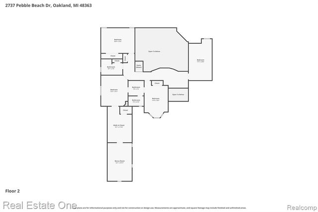 2737 Pebble Beach Drive, Oakland, MI 48363