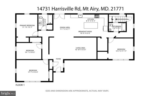 14731 HARRISVILLE RD, Mount Airy, MD 21771