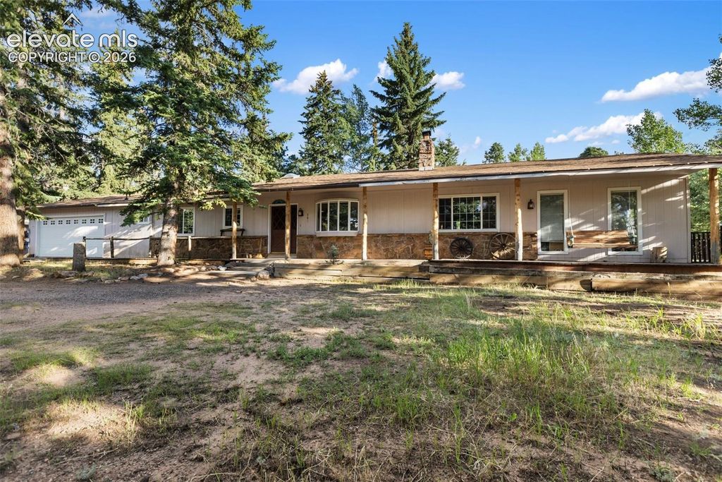 861 Teller Lane, Woodland Park, CO 80863 — exterior