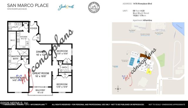 1478 RIVERPLACE Boulevard 1708, Jacksonville, FL 32207