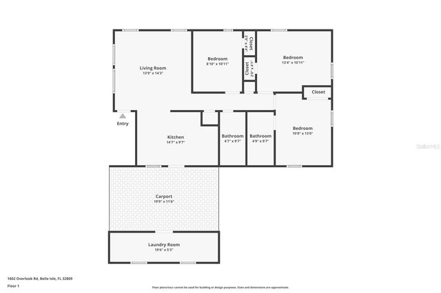 1602 OVERLOOK ROAD, Belle Isle, FL 32809