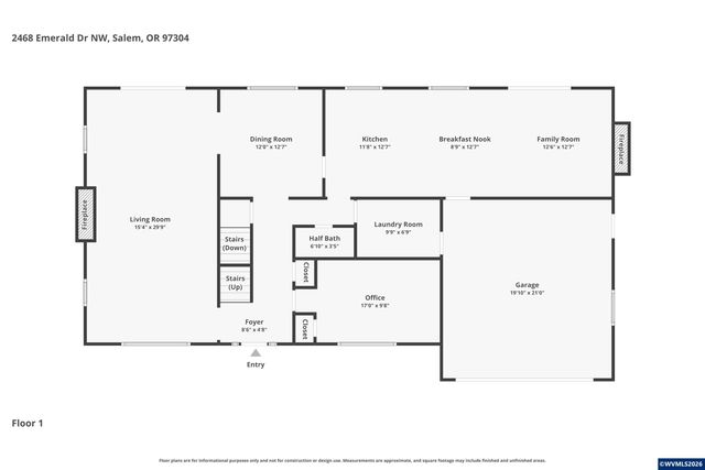 2468 Emerald Dr NW, Salem, OR 97304