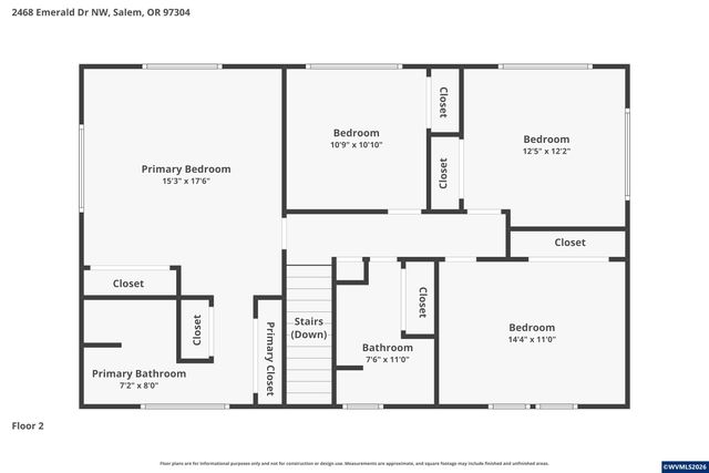 2468 Emerald Dr NW, Salem, OR 97304