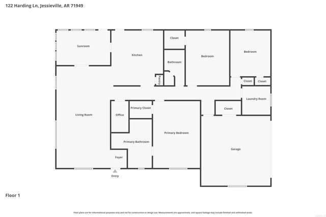 122 Harding Lane, Jessieville, AR 71949