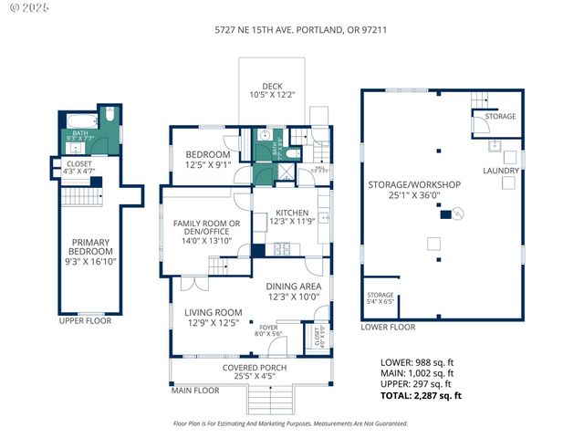 5727 Ne 15TH Ave, Portland, OR 97211