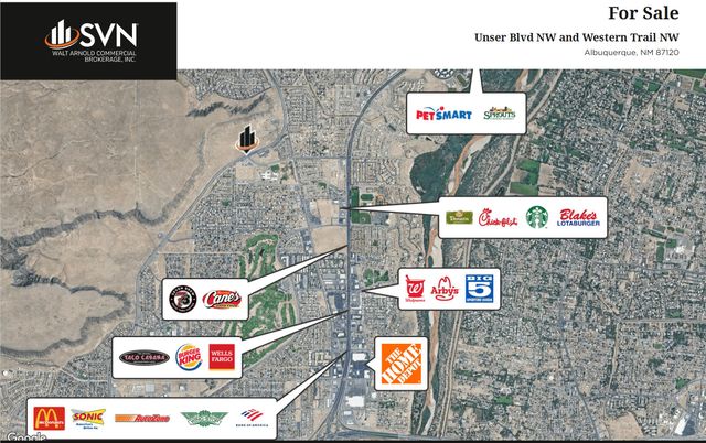 NEC Unser & Western Trail NW, Albuquerque, NM 87120