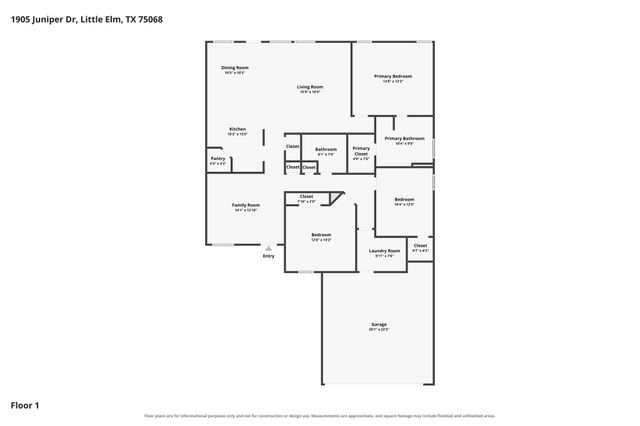 1905 Juniper Drive, Little Elm, TX 75068
