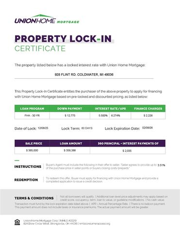 928 Flint Road, Coldwater, MI 49036