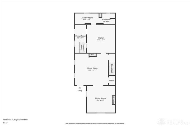 105 S Irwin Street, Dayton, OH 45403