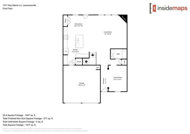 1371 Key Manor Lane, Lawrenceville, GA 30045