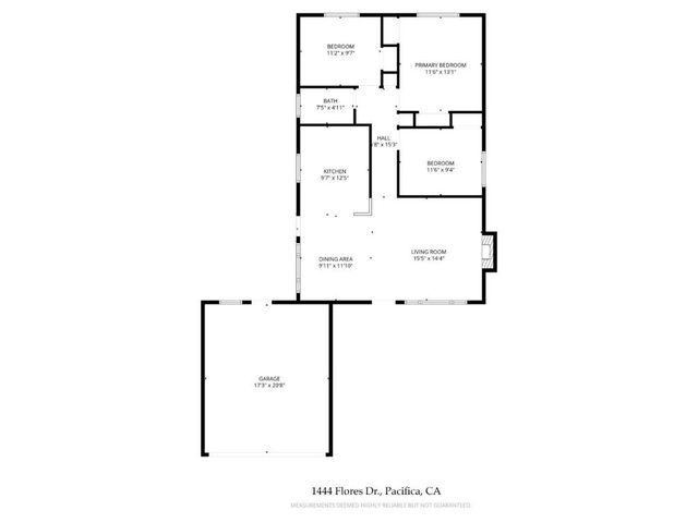 1444 Flores Drive, Pacifica, CA 94044