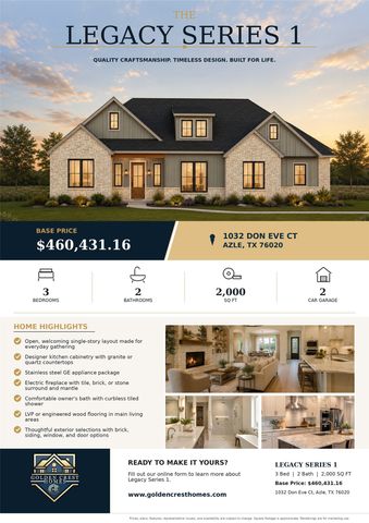 1032 Don Eve Court, Azle, TX 76020