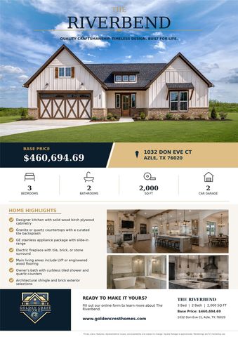1032 Don Eve Court, Azle, TX 76020