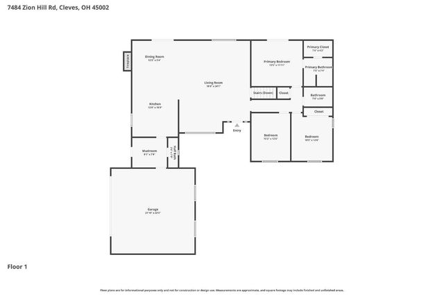 7484 Zion Hill Road, Miami Twp, OH 45002