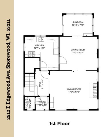 2512 E Edgewood AVENUE, Shorewood, WI 53211