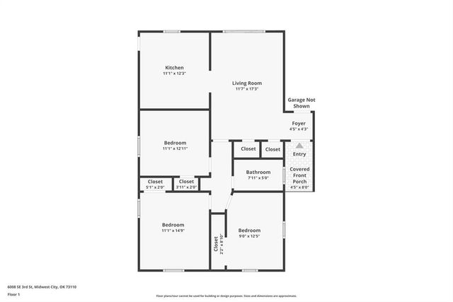 6008 SE 3rd Street, Midwest City, OK 73110