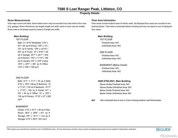 7580 S Lost Ranger Peak, Littleton, CO 80127