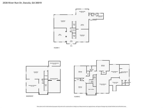 2530 River Run Drive, Dacula, GA 30019