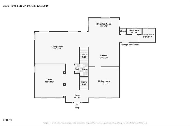 2530 River Run Drive, Dacula, GA 30019