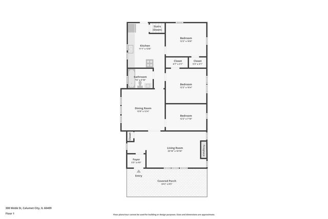 308 Webb Street, Calumet City, IL 60409