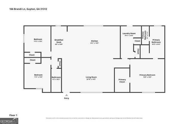 166 Brandi Lane, Guyton, GA 31312