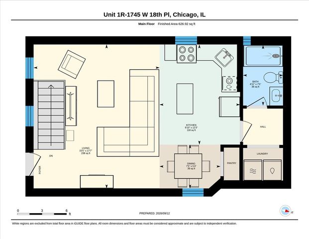 1745 W 18th Place 1R, Chicago, IL 60608