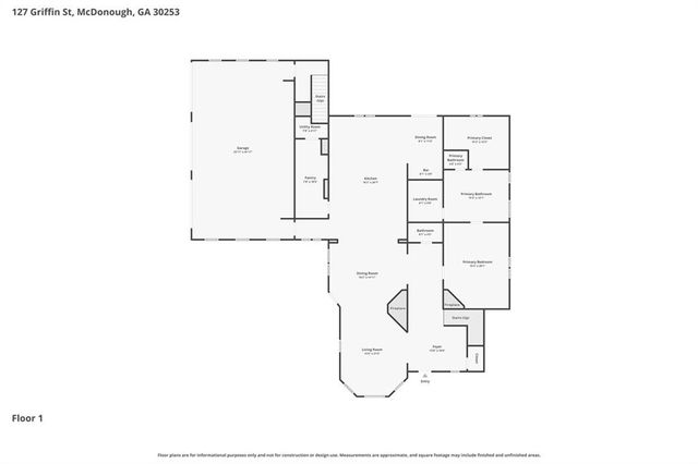 127 Griffin Street, Mcdonough, GA 30253