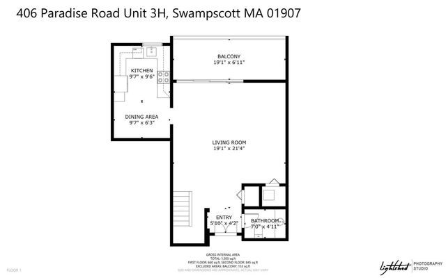 406 Paradise Road 3H, Swampscott, MA 01907