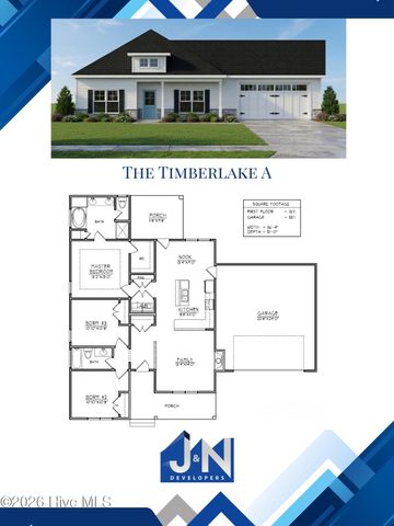 211 Pendergrass Drive, Princeton, NC 27569