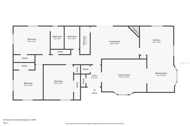557 KAREN AVENUE, Altamonte Springs, FL 32701