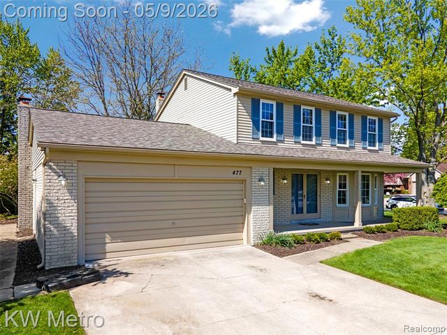 477 Coldiron Drive, Rochester Hills, MI 48307