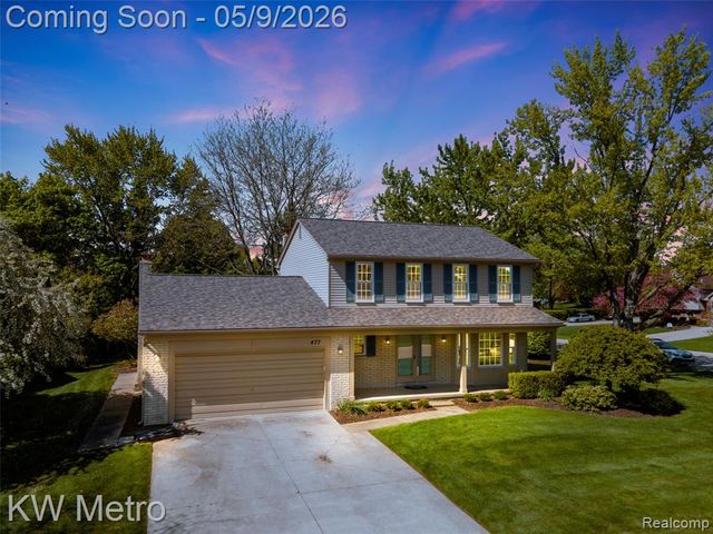 477 Coldiron Drive, Rochester Hills, MI 48307