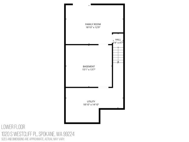 1020 S Westcliff Pl, Spokane, WA 99224