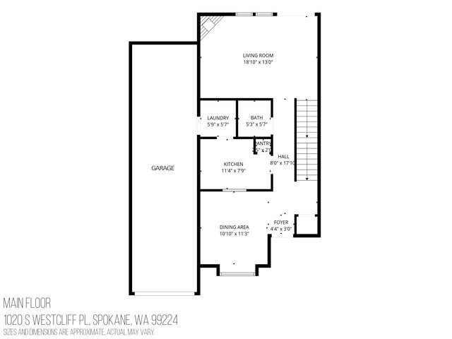 1020 S Westcliff Pl, Spokane, WA 99224