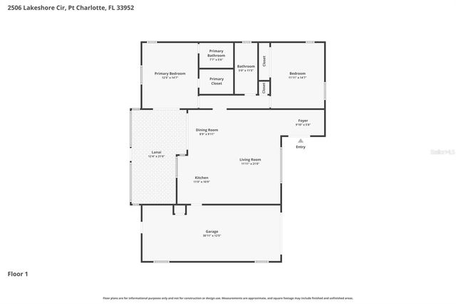 2506 LAKESHORE CIRCLE, Port Charlotte, FL 33952