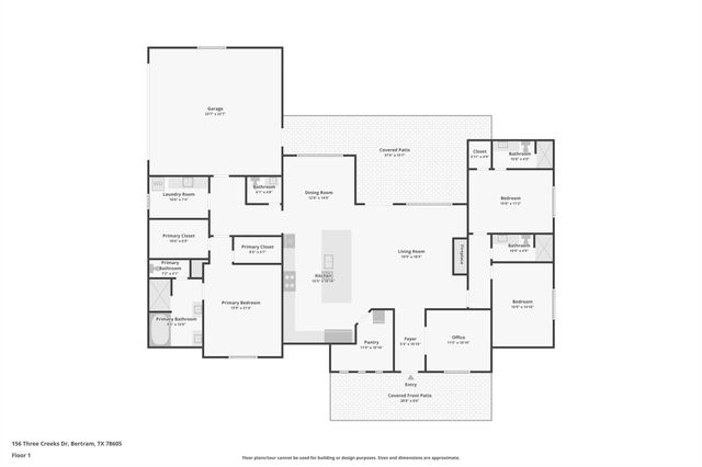 156 Three Creeks DR, Bertram, TX 78605