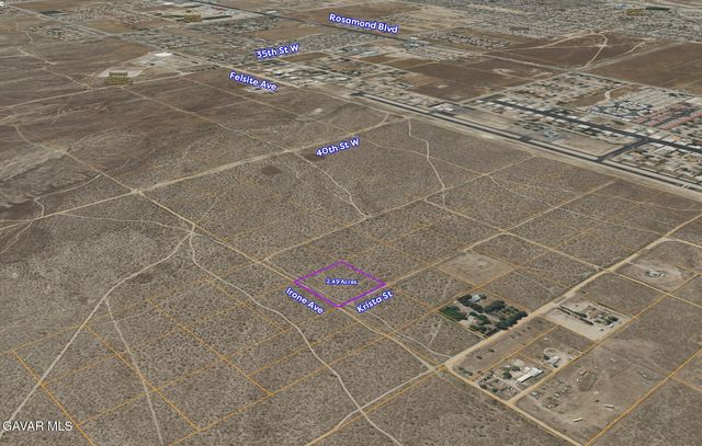 Vac Cor Irone Ave & Krista St, Rosamond, CA 93560