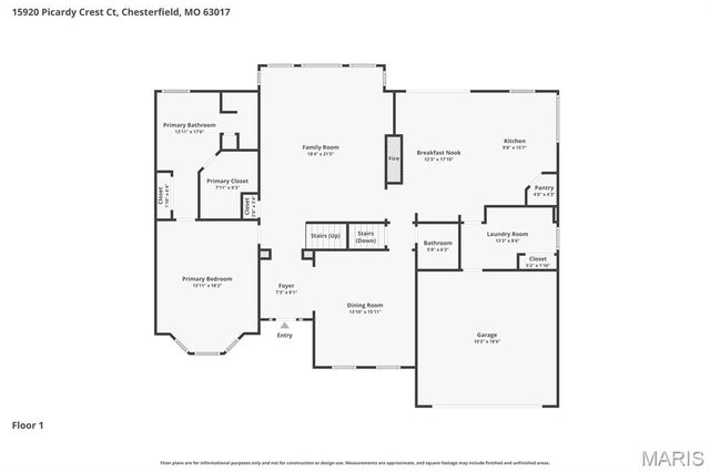 15920 Picardy Crest Court, Chesterfield, MO 63017
