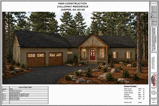 1095 McElroy Mountain Drive, Big Canoe, GA 30143