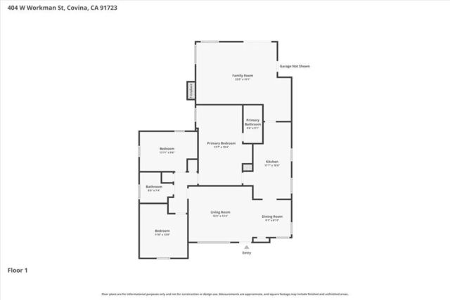 404 W Workman Avenue West, Covina, CA 91723